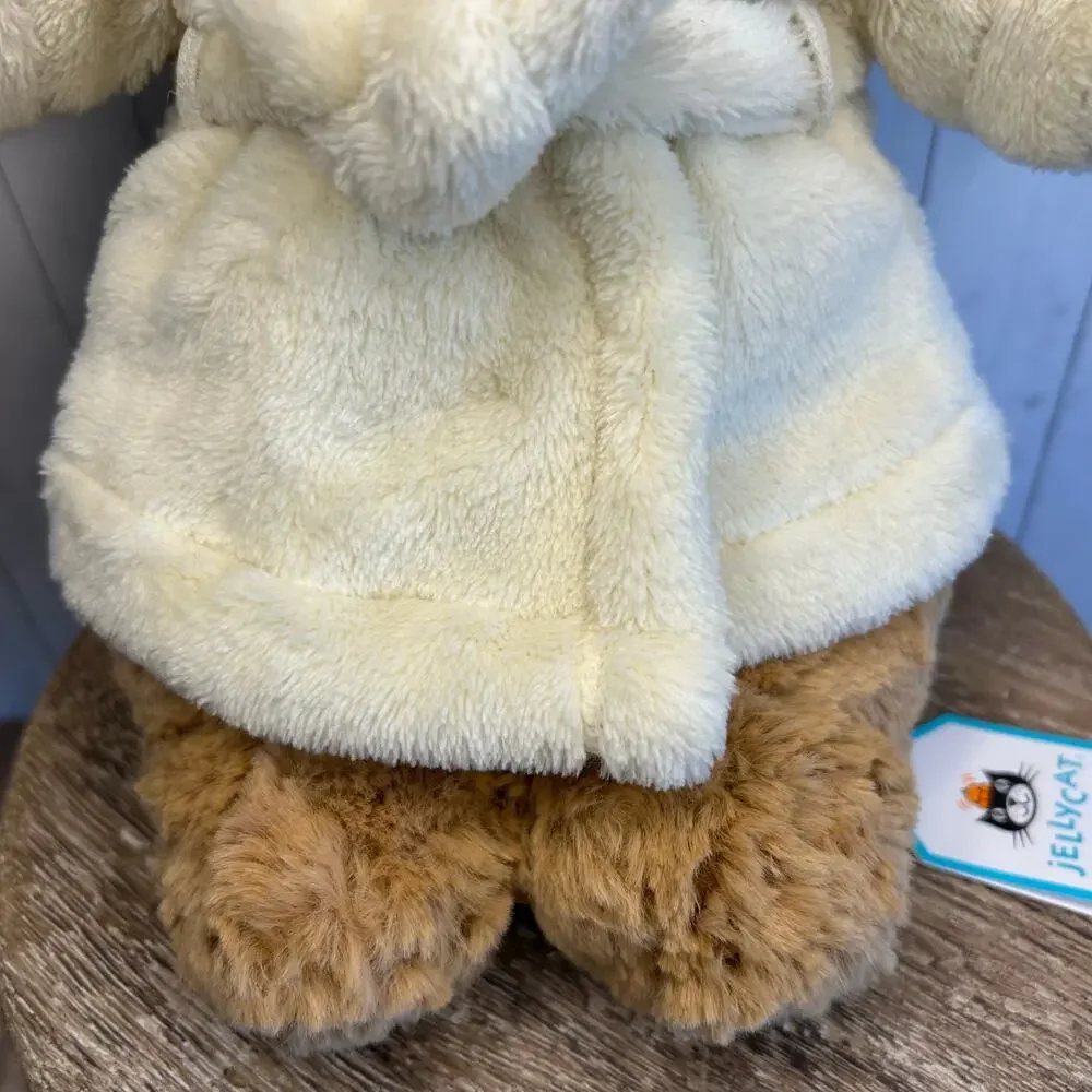 Jellycat Bartholomew Bathrobe Bear FAST SHIP NEW Authentic Jellycat Bear